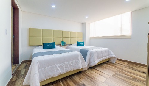 Habitación con 2 camas individuales