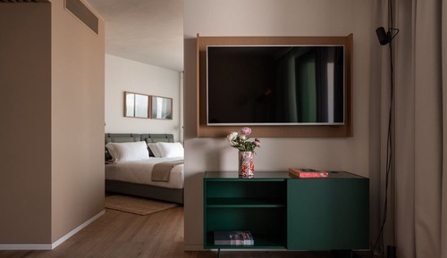 Suite estudio exclusiva, bañera de hidromasaje