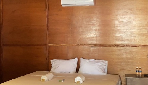 Cabaña básica, 1 cama de matrimonio