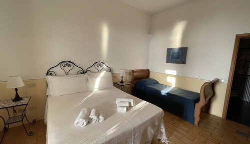 Habitación cuádruple Deluxe, vistas al mar