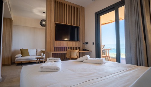Habitación Deluxe, balcón, vistas al mar