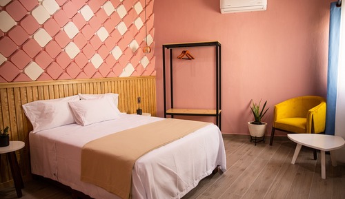 Habitación doble superior, 1 cama de matrimonio, bañera