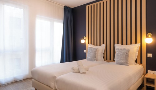 Habitación clásica con 2 camas individuales