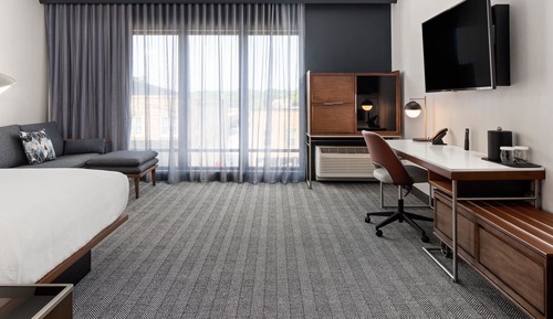 Habitación Deluxe, 1 cama de matrimonio grande con sofá cama