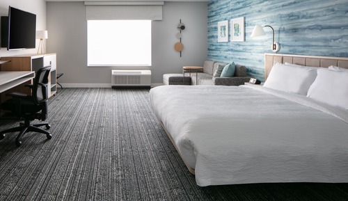 Estudio, 1 cama de matrimonio grande con sofá cama