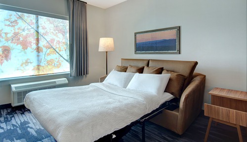 Suite, 1 cama de matrimonio grande con sofá cama, no fumadores (Hearing Accessible)
