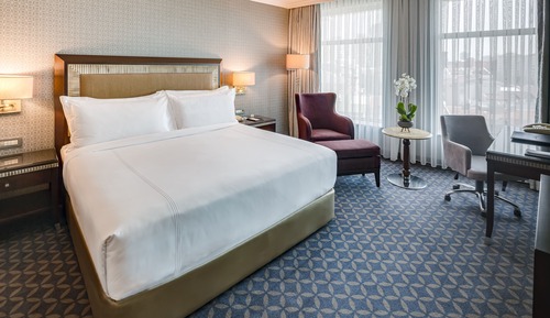 Habitación ejecutiva, 1 cama de matrimonio grande, vistas a la ciudad