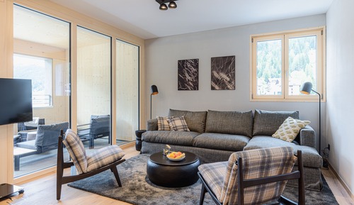 Suite panorámica, 2 habitaciones, patio