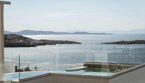 Suite de luna de miel, piscina privada, vistas al mar