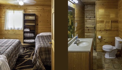 Cabaña, 2 habitaciones