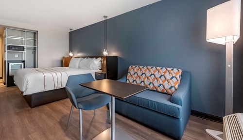 Habitación estándar, 1 cama de matrimonio grande, no fumadores (Larger Room;with Sofabed)