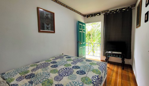 Habitación estándar doble, baño privado, vistas al jardín