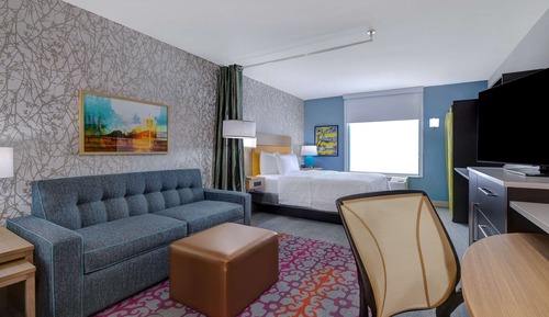 Suite estudio, 1 cama de matrimonio, accesible para personas con discapacidad (Hearing Accessible)