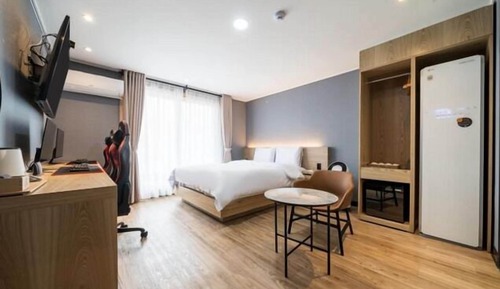 Habitación Premium doble, 1 cama de matrimonio, no fumadores, balcón (2 PC)