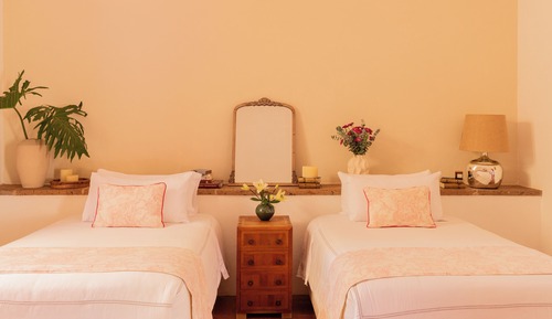 Habitación Confort doble, 2 camas de matrimonio