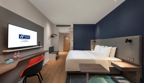 Habitación estándar, 1 cama de matrimonio grande, vistas al mar (High Floor)