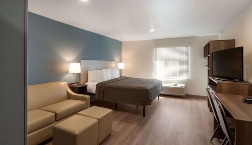 Habitación, 1 cama de matrimonio grande, accesible para personas con discapacidad, no fumadores