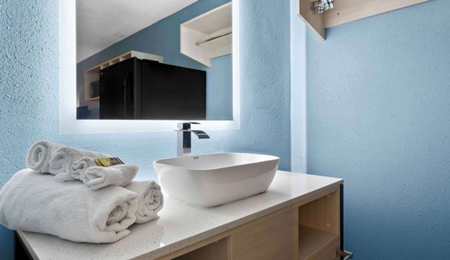 Habitación, 2 camas de matrimonio, accesible para personas con discapacidad, no fumadores