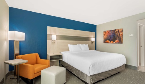 Habitación estándar, 1 cama de matrimonio grande, no fumadores, frigorífico y microondas