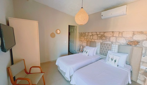 Habitación económica con 2 camas individuales, 2 camas individuales