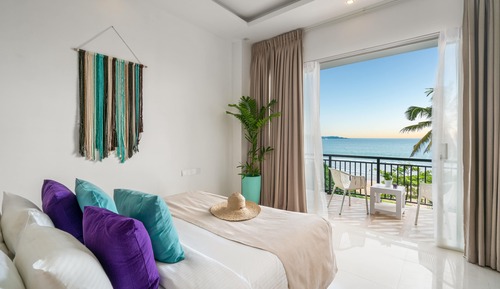Habitación Deluxe doble, frente al mar