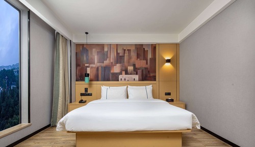 Habitación superior, 1 cama de matrimonio grande, fumadores