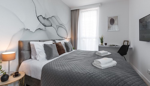 Apartamento superior, 2 habitaciones, balcón, vistas a la ciudad