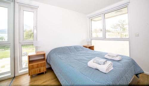 Apartamento estándar, 1 cama de matrimonio con sofá cama, balcón, vistas a la montaña