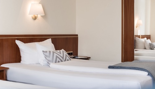Habitación con 1 cama doble o 2 individuales