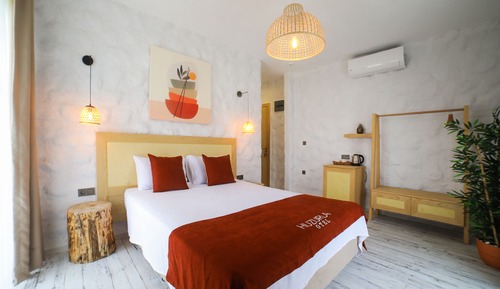 Habitación Deluxe doble, 1 cama de matrimonio, en la zona del jardín
