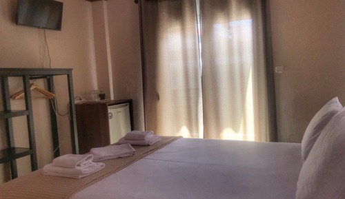Habitación básica doble, balcón