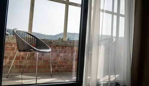 Habitación Deluxe doble, 1 cama de matrimonio, vistas al jardín