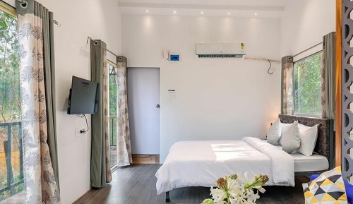 Chalet, 2 habitaciones, fumadores, piscina privada