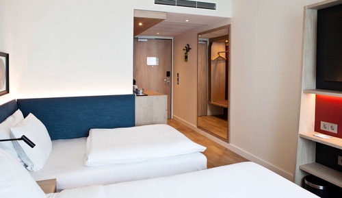 Habitación, 1 cama de matrimonio con sofá cama