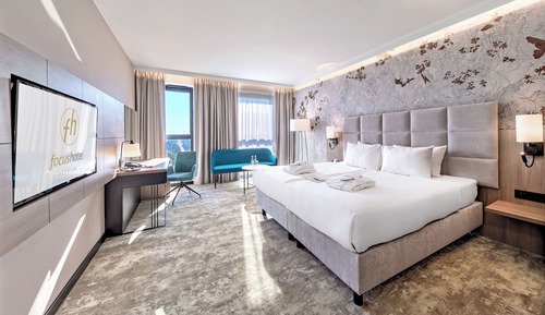 Habitación Premium con 1 cama doble o 2 individuales