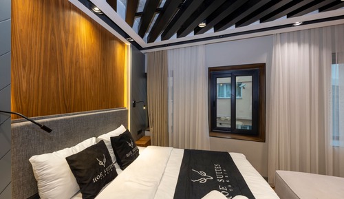 Suite superior, 1 cama de matrimonio grande con sofá cama, cocina