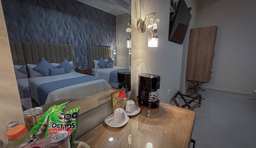 Habitación estándar doble, 1 habitación, baño privado, en la zona del jardín