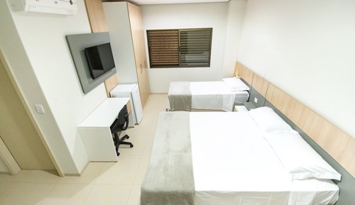 Habitación familiar, varias camas