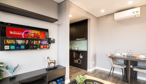 Apartamento superior, 1 cama de matrimonio grande