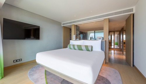 Apartamento, 4 habitaciones, no fumadores, vistas al mar (Corner)