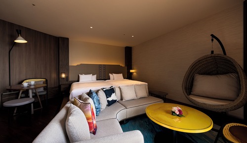 Habitación Premium con 2 camas individuales, no fumadores (With Club Pool & Lounge Access)