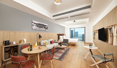 Habitación Premium, 1 cama de matrimonio, vistas a la ciudad