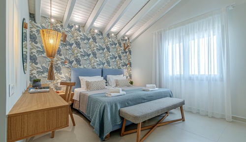 Villa de lujo, baño privado, vistas al mar (Villa Mara)