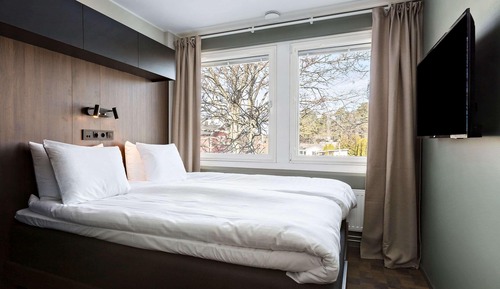 Estudio estándar, 1 cama de matrimonio, no fumadores, cocina básica