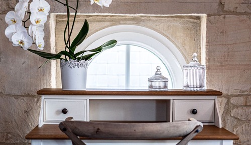 Habitación romántica doble, baño privado (Chambre Rose)