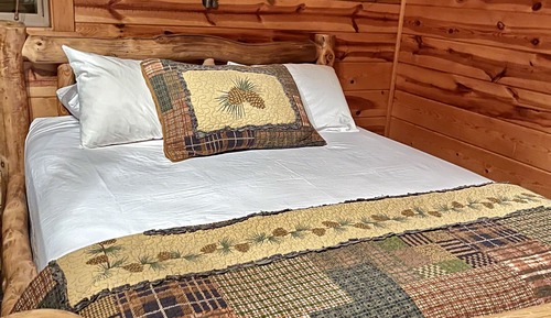 Cabaña Signature, 1 cama de matrimonio con sofá cama, patio, vistas al valle