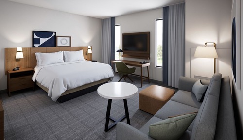 Suite estudio, 1 cama de matrimonio grande