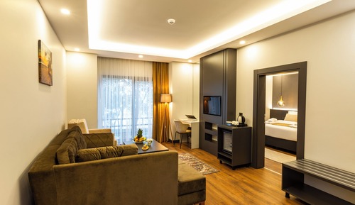 Habitación triple familiar, 1 habitación, no fumadores, vistas al mar