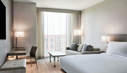 Habitación, 1 cama de matrimonio grande con sofá cama