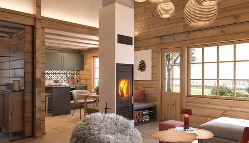 Casa Confort, 1 cama de matrimonio grande, sauna, vistas al valle